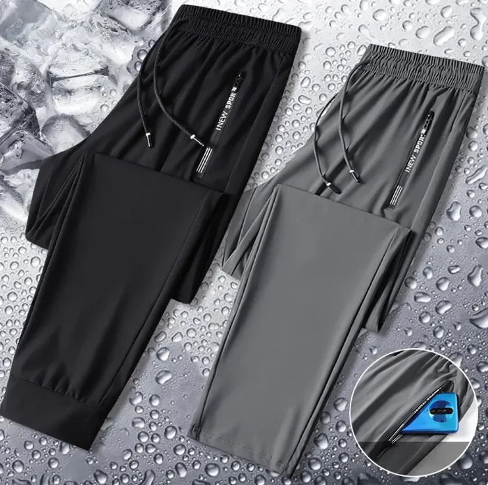 Combo of 2 Men's Sports Regular Fit Cool Track Pant with Two Side Pockets (Multicolor)